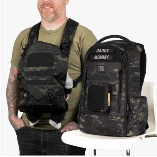 Daypack Diaper Bag & Baby Carrier Bundle - Durable, Versatile Gear – Tactical Baby Gear