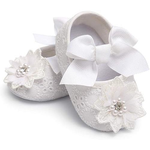 Ohwawadi Infant Baby Boys Girls Slippers Cozy Fleece Booties Soft Bottom Warm Cartoon Socks Newborn Crib Shoes