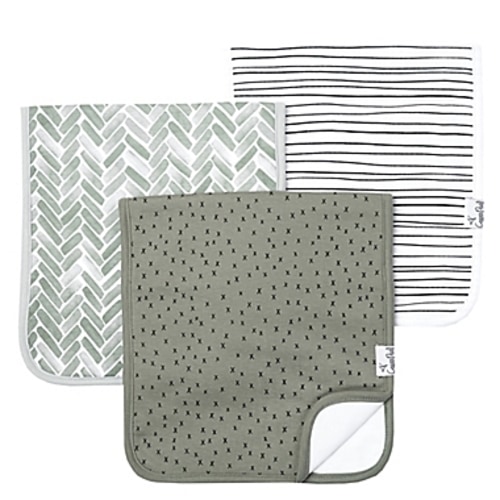 Copper Pearl Alta 3-Pack Burp Cloths