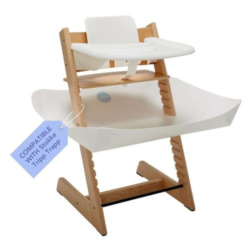 Food Catcher Accessory for Stokke Tripp Trapp Highchairs - Baby & Toddler Mess Mat - For Stokke Tripp Trapp
