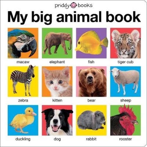 My Big Animal Book - (my Big Board Books) By Roger Priddy (board Book)