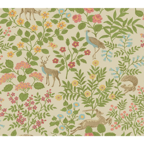 Erin & Ben Co. Woodland Floral Peel & Stick Wallpaper | Perigold
