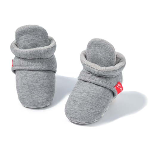 HsdsBebe Baby Girls Boys Cotton Boots Newborn Winter Cozy Fleece Booties Infant Socks Shoes for 3-18 Months