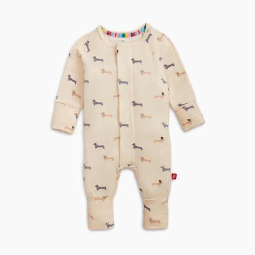 Magnetic Me Modal Magnetic Convertible Coverall - Beenie Von Weinie, Newborn