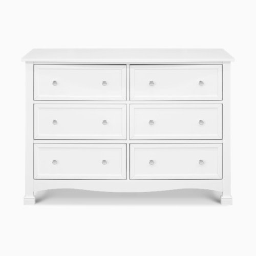 Kalani 6-Drawer Double Wide Dresser - White
