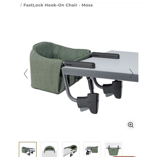 FastLock Hook-On Chair - Moss | Chicco