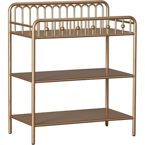 Little Seeds Monarch Hill Ivy Metal Changing Table, Gold