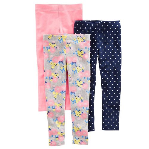 Simple Joys by Carter's Girls' 3-Pack Leggings