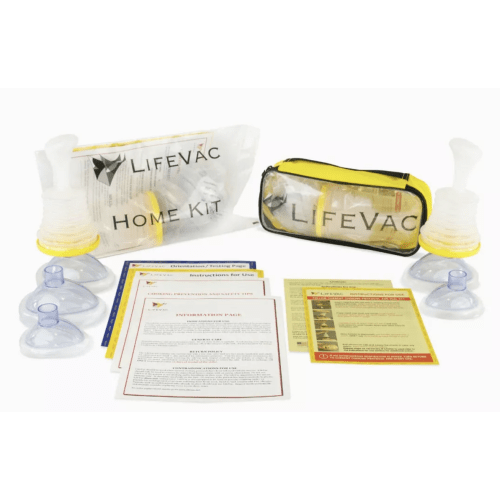LifeVac Home and Travel Kit Bundle - Toddler and Adult Choking First Aid Device