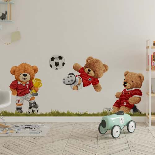 Bearling Haaland - Teddy Bear Football Team Player