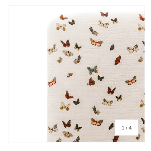 Butterfly Migration Crib Sheet – HoneyBug