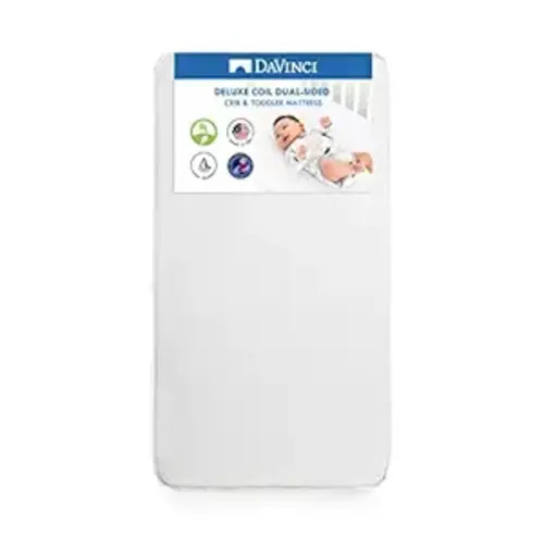 DaVinci Pure Core Memory Foam Baby Crib Mattress - GREENGUARD Gold Certified, Dual Sided, 2-Stage Infant & Toddler Bed Mattress - Lightweight, Waterproof & Breathable - For Standard Crib Size