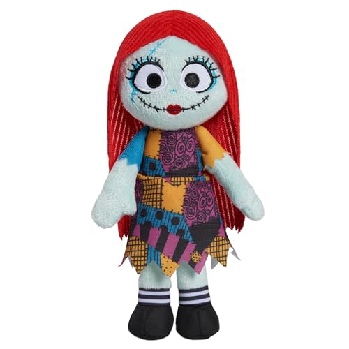 Just Play Disney Tim Burton's The Nightmare Before Christmas Small 8.5-inch Sally Plush Stuffed Animal, Kids Toys for Ages 3 Up