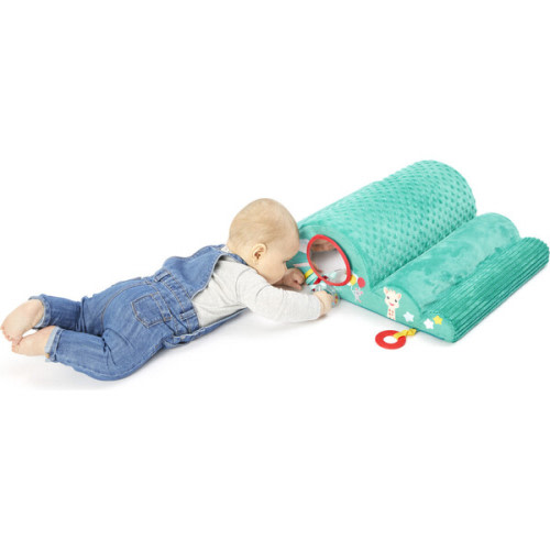 Motor Skills Fabric & Foam Cloud, Multicolors - Sophie la Girafe | Maisonette