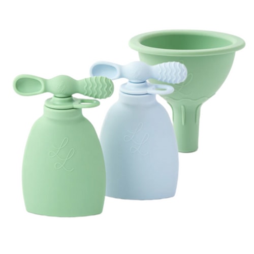 Lowcountry Littles Smoothie Starter Pack - Green & Blue with Sandy Peach funnel