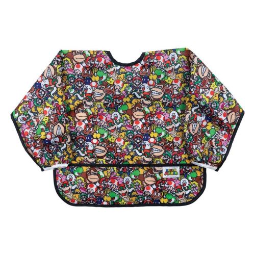 Bumkins Longsleeve Bibs - Super Mario