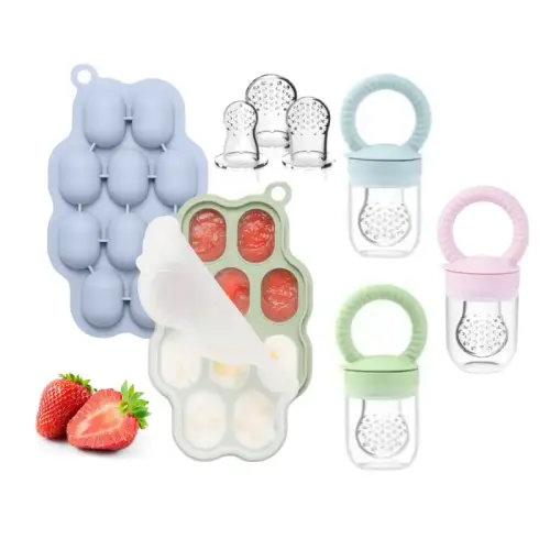 silicone food storage box fruit vegetable puree making - Temu
