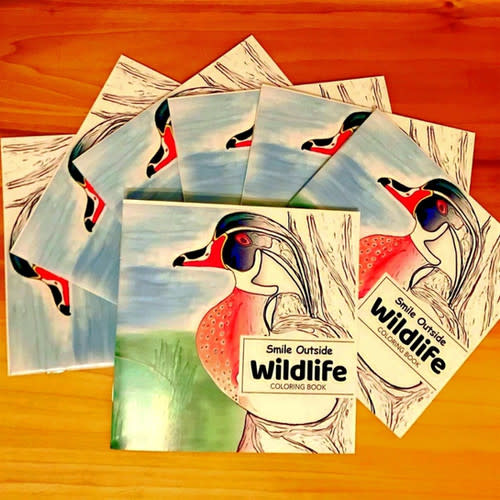 Wildlife Coloring Book | Smile Outside