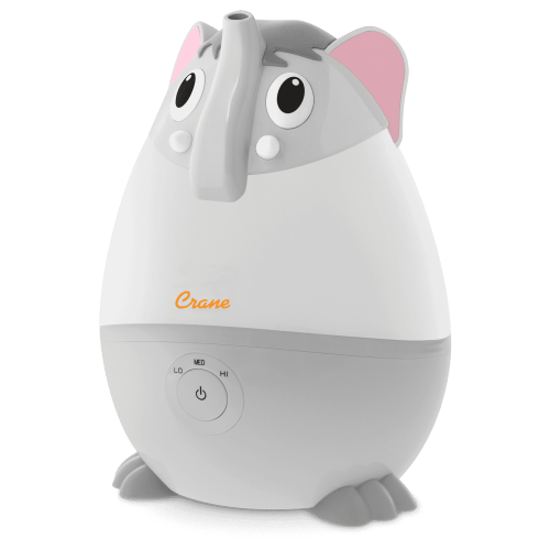 Adorable Humidifier, Mini Elephant, Cool Mist Humidifier with Vapor Tray, 0.5 Gal.