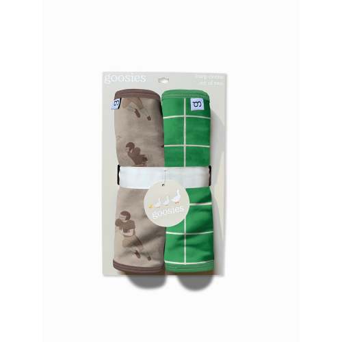 Burp Cloths Set of 2 (Football)