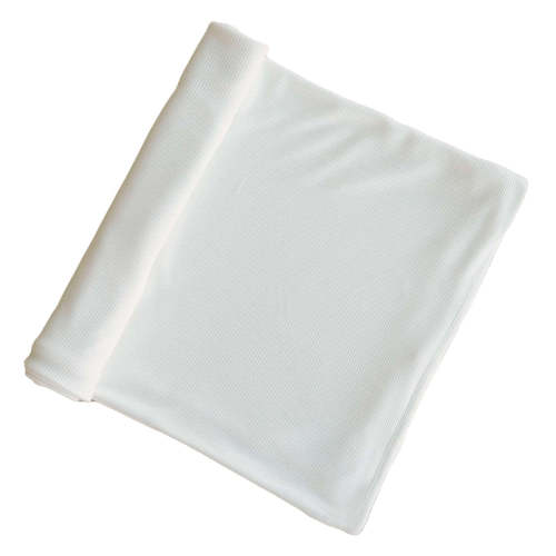 Cloud White Bamboo Waffle Oversized Swaddle Blanket