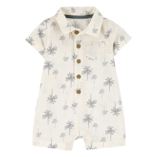 Baby Palm Tree Cotton Romper - Carter's | Carter's