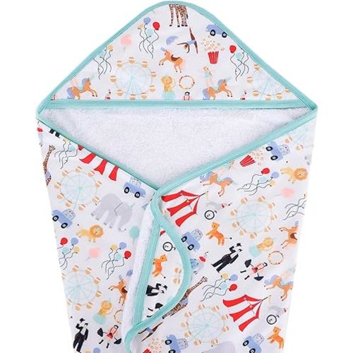 Copper Pearl Hooded Bath Towels Premium Knit/Terry Cloth Baby Towels with Hood, Pockets, and Cool Designs - Great to Gift and Make Bath Time Fun - Baby Bath Towel, Bailey
