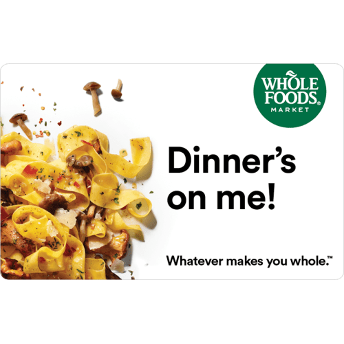 Whole Foods Gift Card