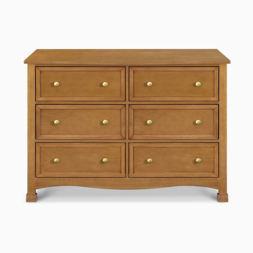 daVinci Kalani 6-Drawer Double Wide Dresser - Chestnut