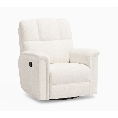 Lullaby Manual Recliner Eco Performance Weave Oatmeal