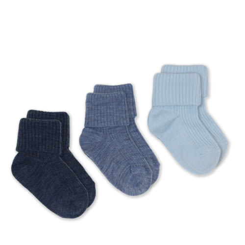 Wool Socks, Baby and Toddler, Blue