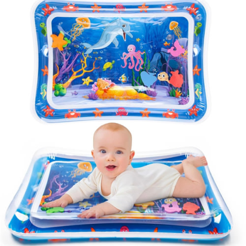 Amazon.com : Yeeeasy Tummy Time Water Mat丨Inflatable Tummy Time Water Play Mat for Babies, Infants and Toddlers 3 to 12 Months Promote Development Toys Baby Gifts : Baby