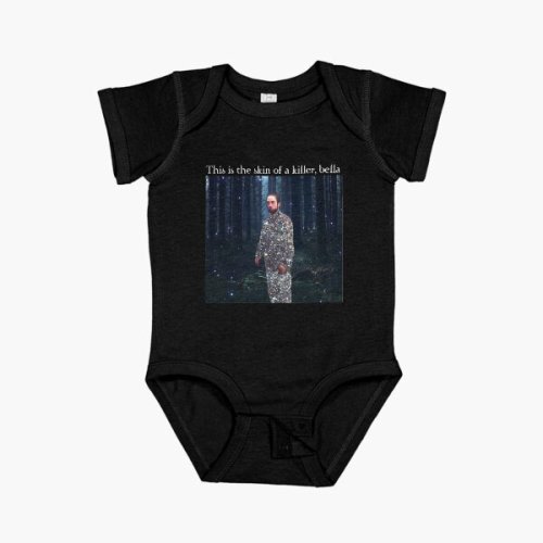 This Is The Skin Of A Killer Bella Meme Essential Baby One-Piece