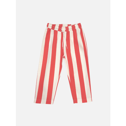 RED BLOCK STRIPE PANT
