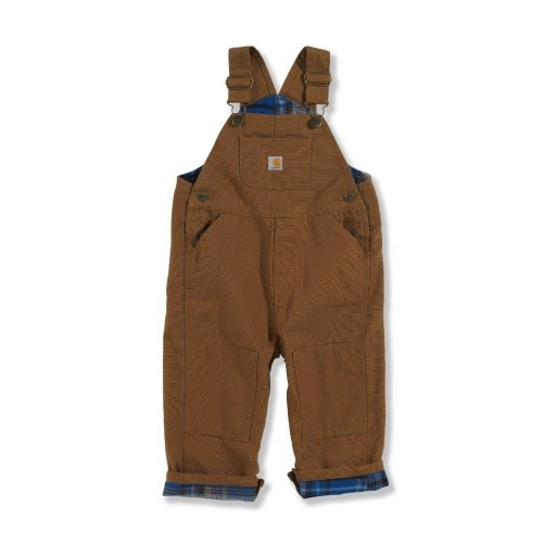 Carhartt Boy's Flannel-Lined Bib Overall - Traditions Clothing & Gift Shop