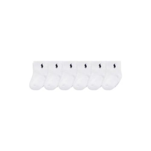 Baby Boys Sport Quarter Sock - 6 Pack