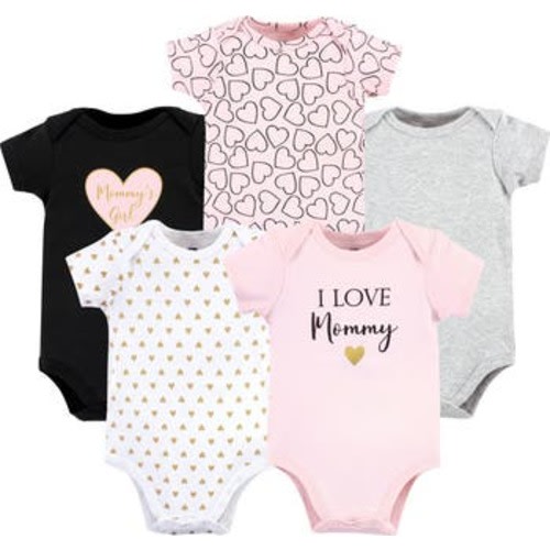 Cotton Bodysuits 5-Pack