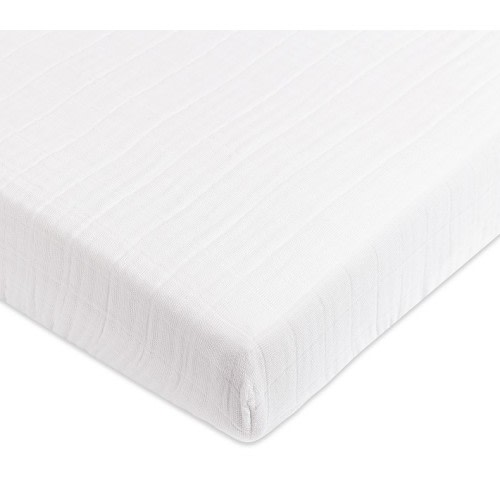 Babyletto Organic Muslin Cotton Mini Crib Fitted Sheet