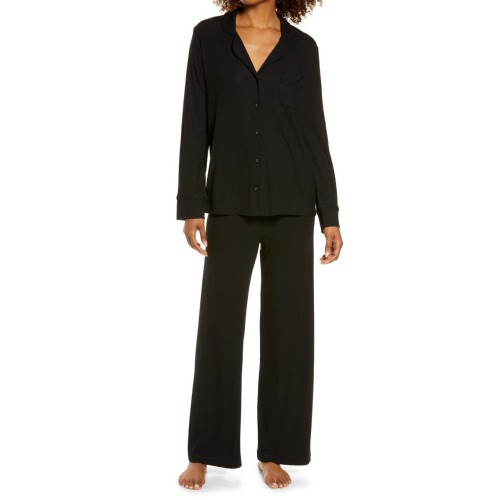 Soft Lounge Rib Sleep Set, Medium