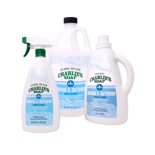 Environmentally Safe Natural Indoor & Outdoor Surface Cleaner — Charlie's Soap