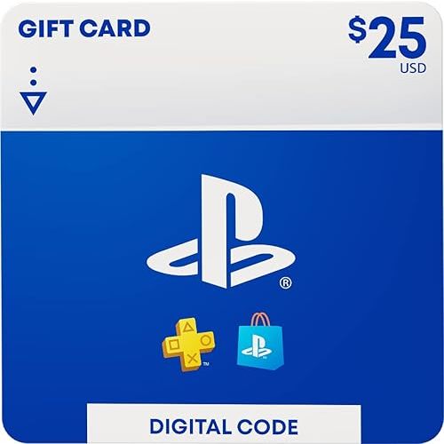 $25 PlayStation Store Gift Card [Digital Code]