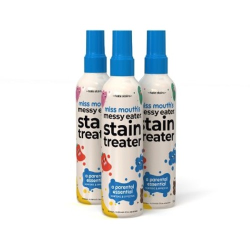 The Hate Stains Co. Miss Mouth's Laundry Stain Remover - Spray and Wash Cleaner for Baby Clothes, Carpet and Upholstery, Size: 4oz spray bottle, 3-pack