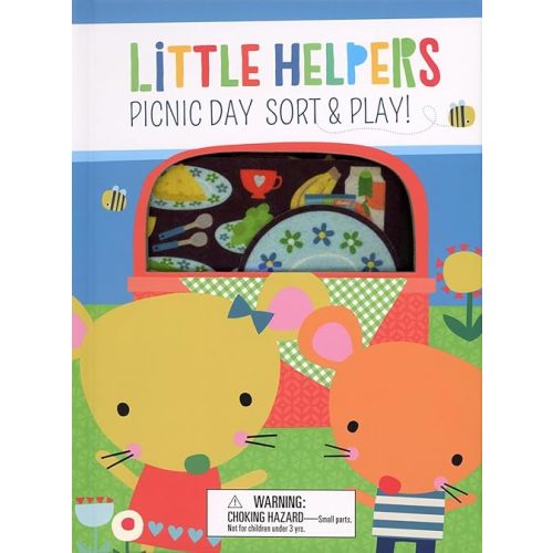 Picnic Day Sort and Play (Little Helpers) Board book – May 1, 2023