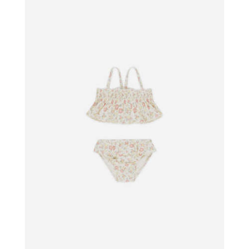 Smocked Ruffle Bikini || Bloom