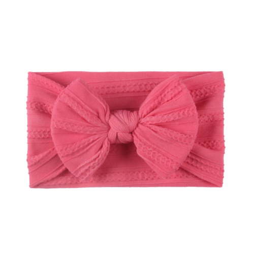 Herrnalise Kids Newborn Girls Baby Solid Headband Hair Band Bow Accessories Headwears