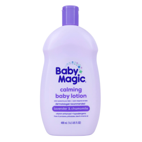 Baby Magic Calming Body Lotion, Lullaby Scent, Lavender & Chamomile, 16.5 fl oz (Pack of 1)
