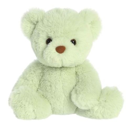 Aurora Small Gelato Bear Snuggly Stuffed Animal Pistachio 9"