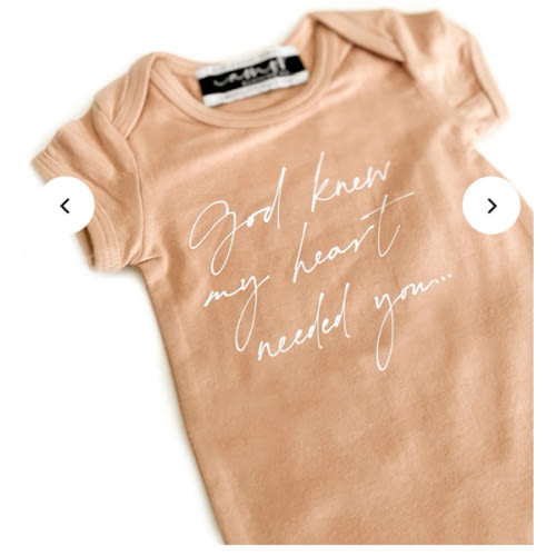 God Knew My Heart Needed You Bodysuit – OUR HOUSE ABOVE