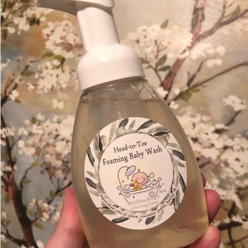 Organic Foaming Baby Wash – The Olive Branch at Sovereign Farms