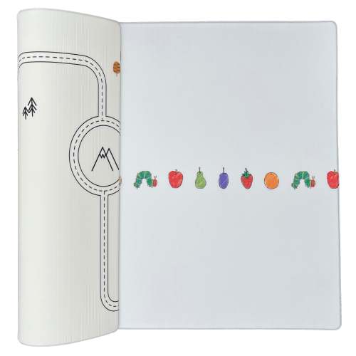 World of Eric Carle X Little Bot Baby Play Mat (Ofie Mat, Caterpillar Life + Country Road Nordic)